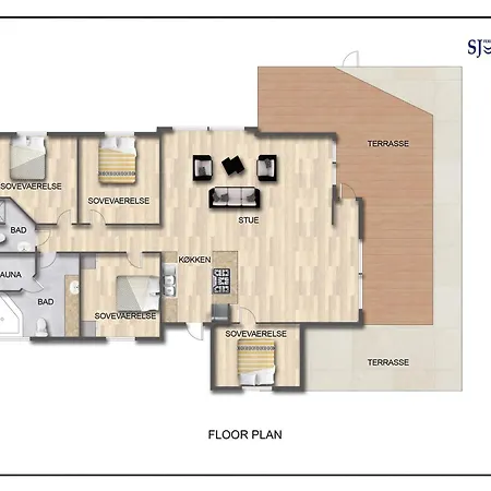 بيت للعطل Rummeligt Hus Med Fantastisk Udeomrade Sj618 هاربور